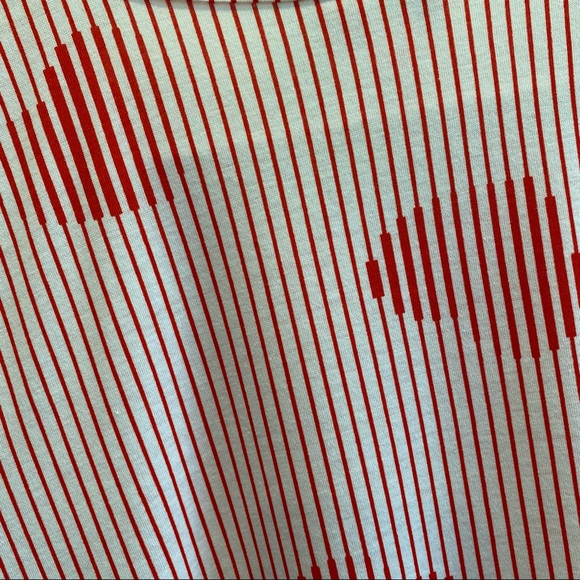 LulaRoe NWT Red/White Striped w/❤️Jessie Dress XS - Picture 8 of 11